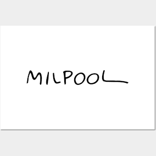 Milpool (Black) Posters and Art